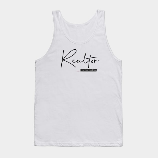 Real Estate... in the making Tank Top by The Favorita